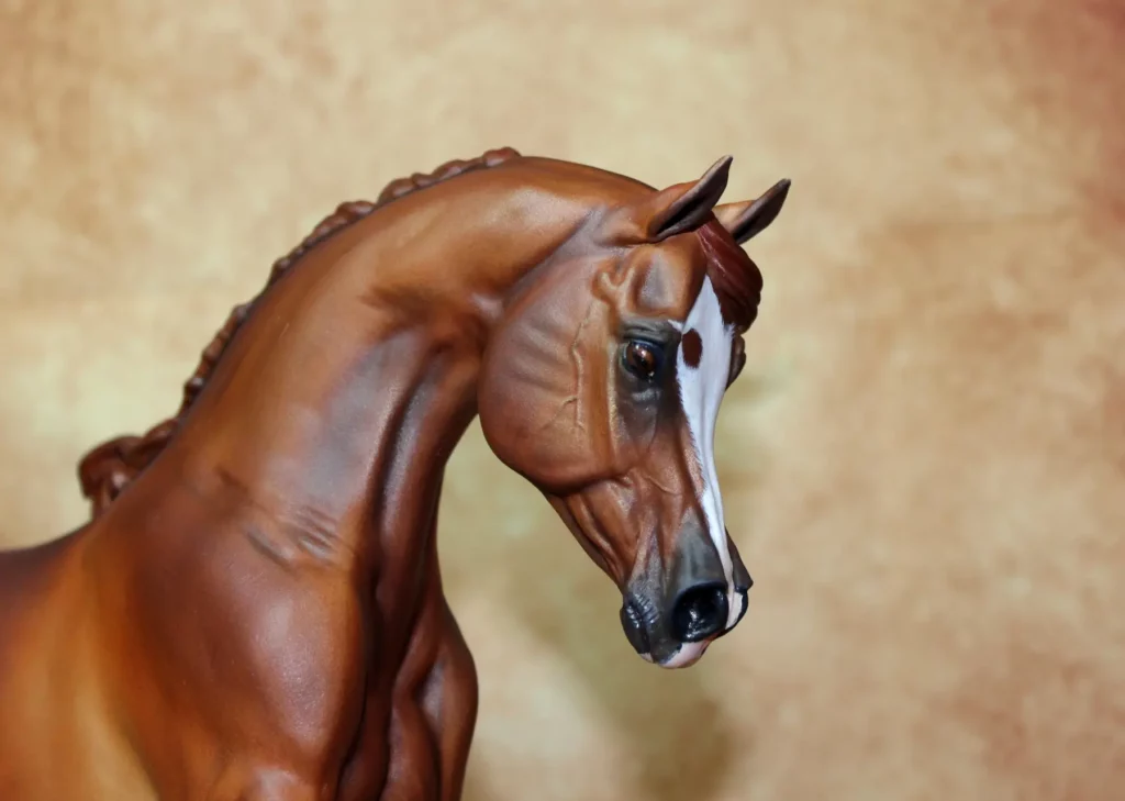Artiste Modélisme Équin , peinture réaliste