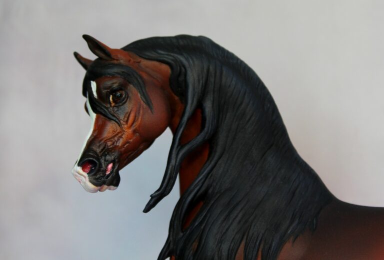 Alkeynos d&rsquo;Amghar – « King Of the Paddock » sculpté par Vicki Keeling